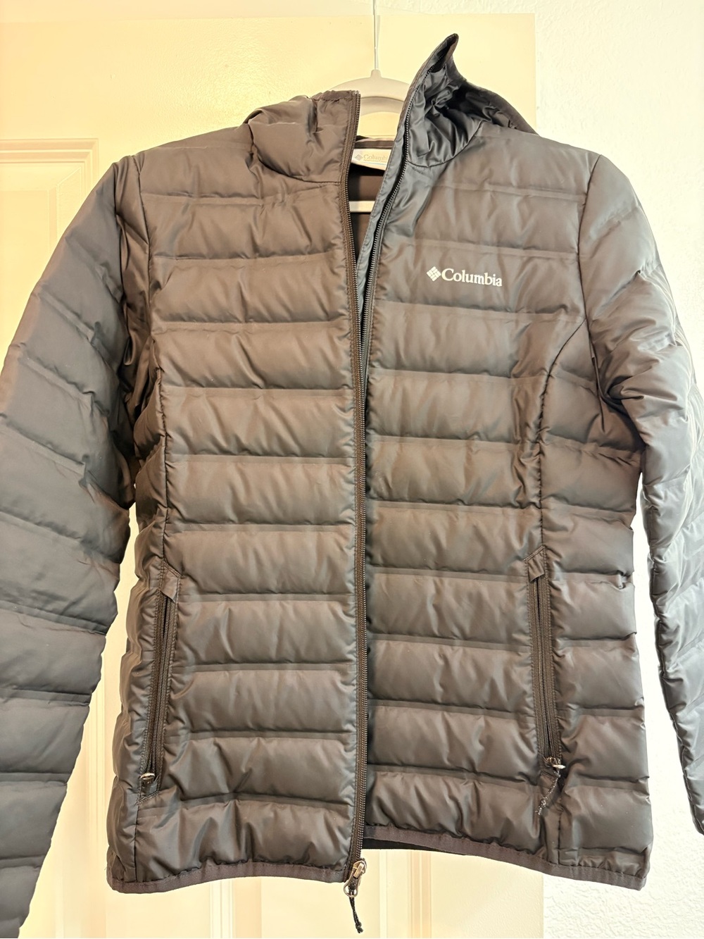 Columbia Black Packable Puffer Jacket